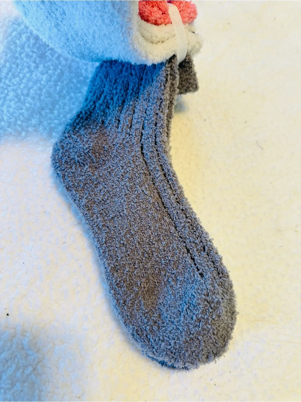 Plush Anne Klein Slipper Socks